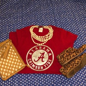 Women’s Alabama Crimson Tide V-Neck T-Shirt
